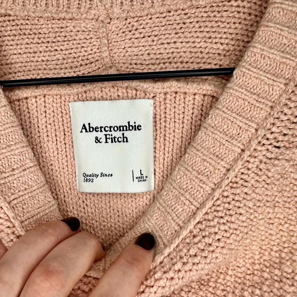 Abercrombie & Fitch Blush Crew Neck Sweater - Picture 2 of 5